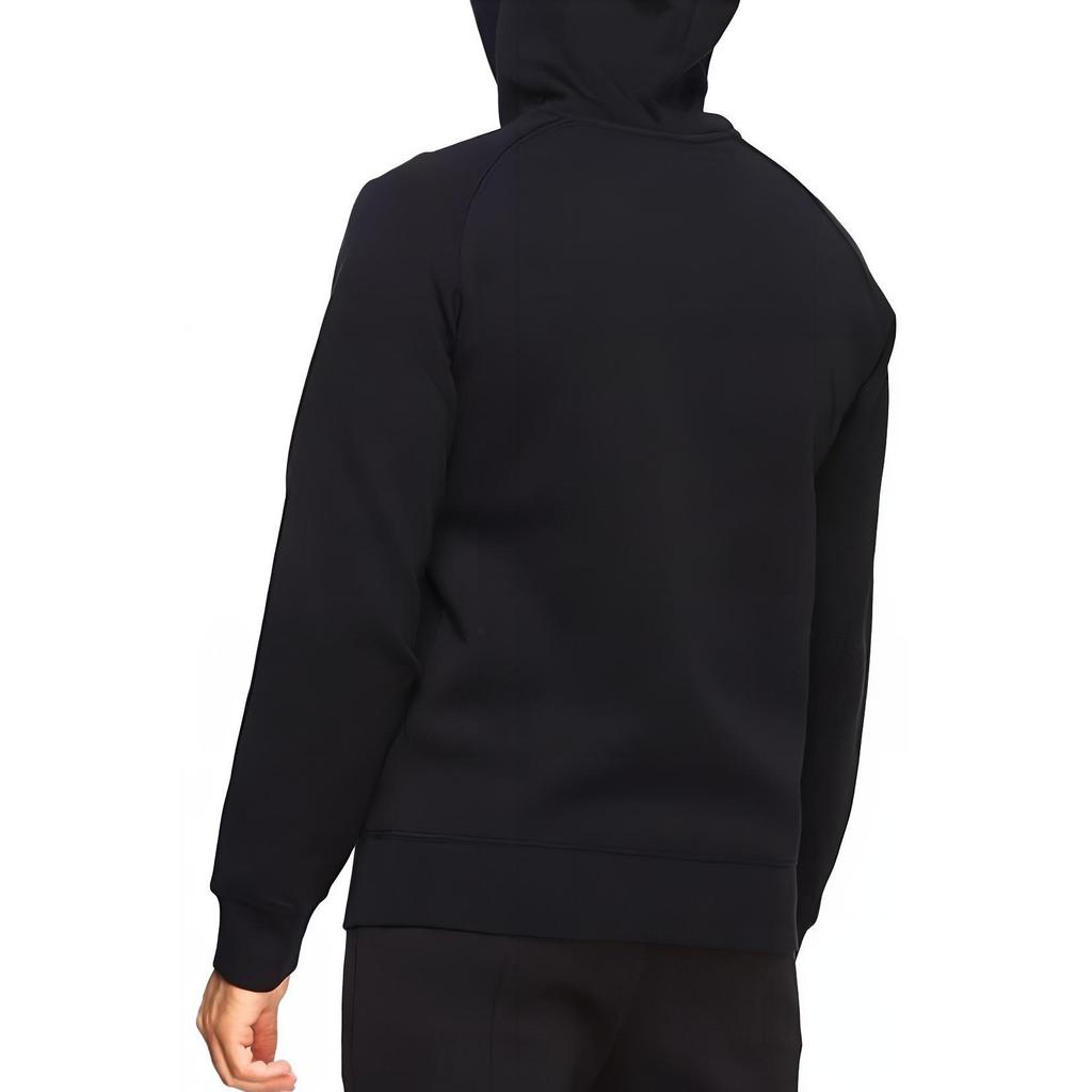 Emporio Armani Letter Print Long Sleeve Hoodie Men Hoodies Black 6G1MP1-1JHSZ-0920