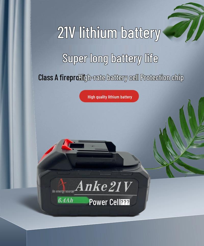 Makita 21V Lithium Battery Pack for Power Tools: Wrench, Car Wash Gun, Electric Shears, and Garden Tools.