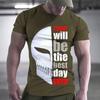 Summer Lnteresting Skeleton Picture T Shirts for Men Casual 3D Print Tees Hip Hop Personality Round NecCk Short Sleeve Tops