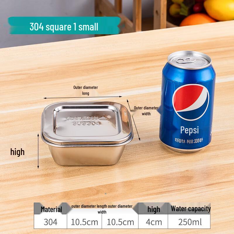 

304 Stainless Steel Food Sample Retention Box