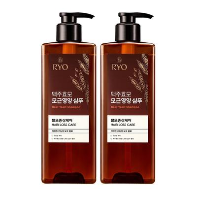 Shampoing anti-chute de cheveux Ryo Brewer's Yeast Root Nutrition 600 ml 1 pack + 1 pack