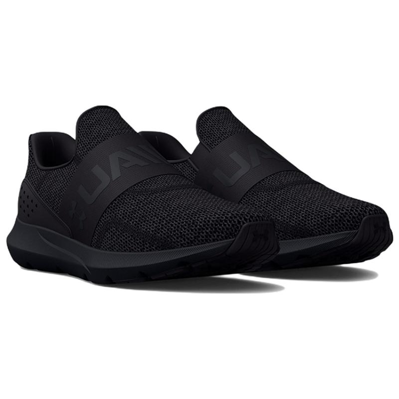 Under Armour Surge 3 Slip Triple Black Sneakers 3026506-002