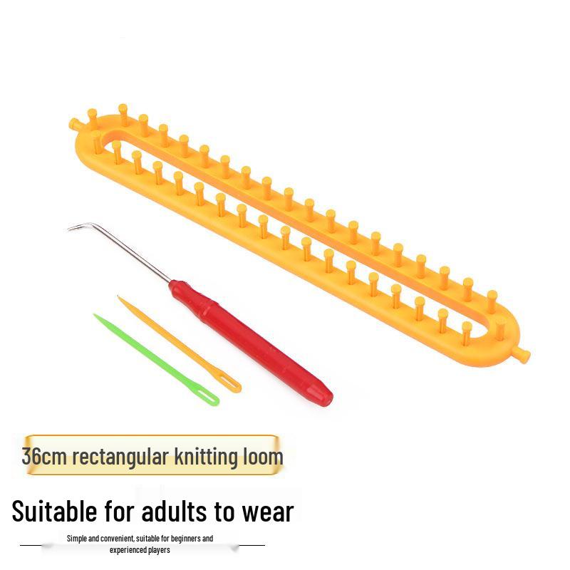 Beginner Knitting Kit: Scarf, Hat, Sweater & Blanket Tools