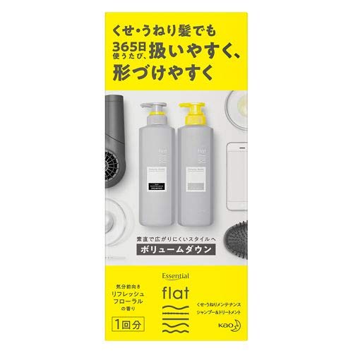 

Essential flat volume down pillow set 15ml+15ml