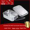 Jundingying Stainless Steel Rectangular Lunch Box
