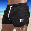 2024 Swimwear Summer Shorts Men Swim Trunks Quick Dry Board Shorts Breathable Drawstring With Pockets Surfing Beach Sweat Pants
