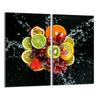 Glass Protective Stovetop Panel 2x30x52 Fruits