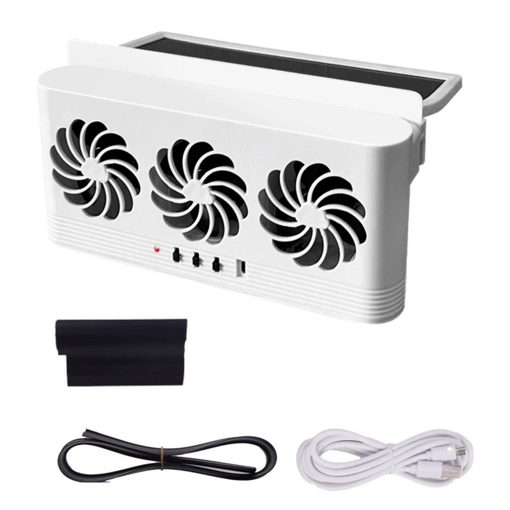 Car Solar Powered Exhaust Fan, Solar Power Car Exhaust Fan W/3 , Car Solar Powered Exhaust Fan, Window Mount Car Radiator Fan For Car,