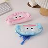 Plush Pencil Case For Girls Large Capacity Cute Kawaii Stationery Storage For School