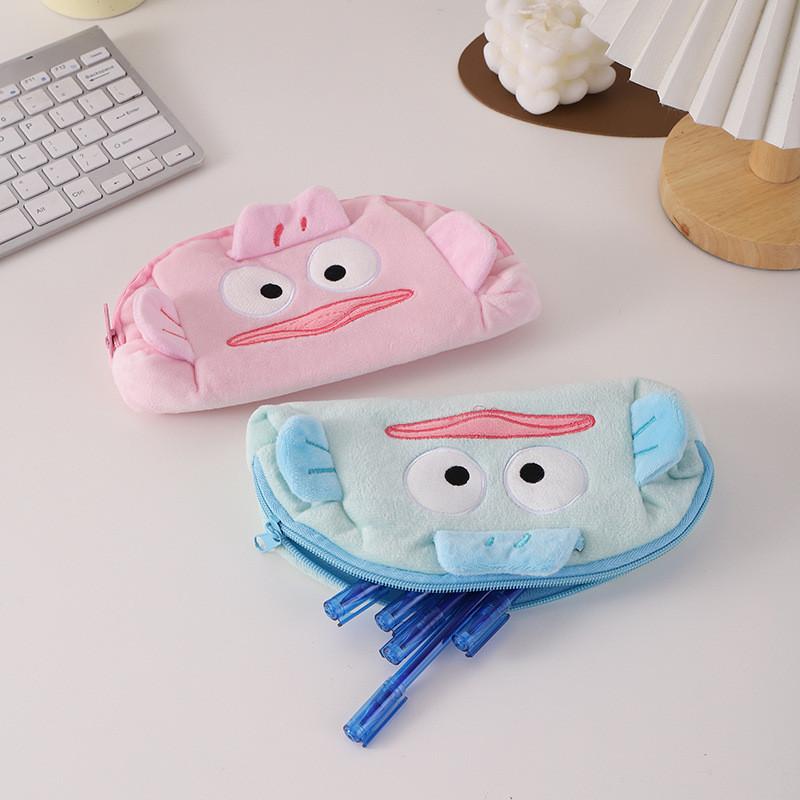 Plush Pencil Case For Girls Large Capacity Cute Kawaii Stationery Storage For School