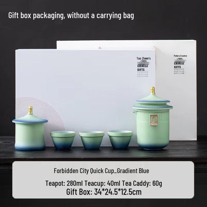 JANLA Forbidden City Travel Tea Set