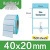 100x100x150 Durable Thermal Waybill & Barcode Label Paper
