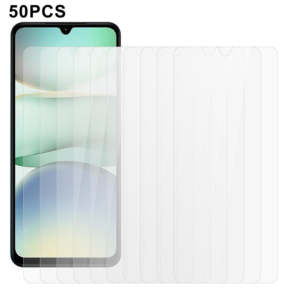 

50Pcs For Xiaomi Redmi A5 4G (171.7mm)/Poco C71 4G Screen Protector Full Glue Tempered Glass Clear Screen Film As Shown A