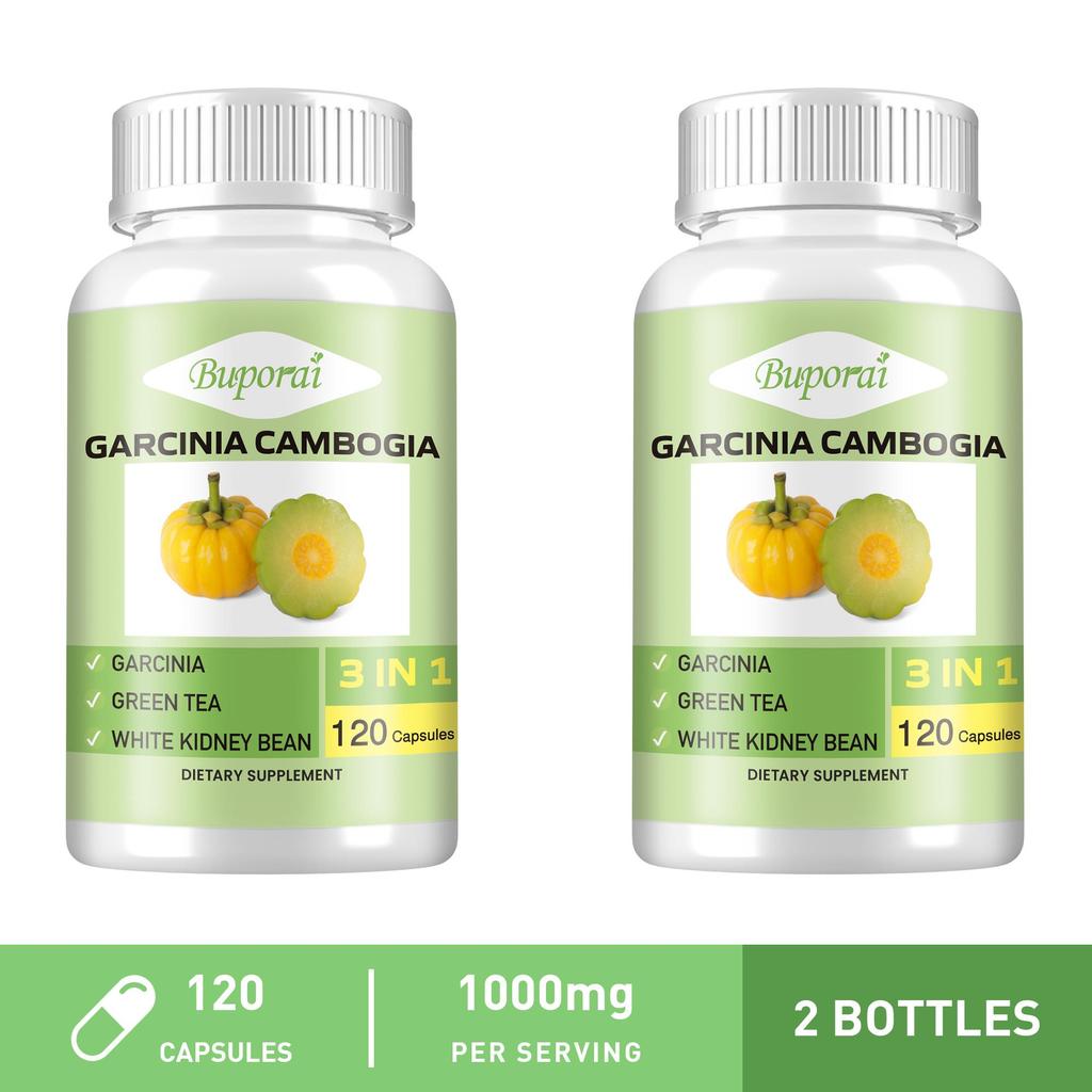 Buporai - 3-in-1 Garcinia Cambogia Complex Capsules - Energy