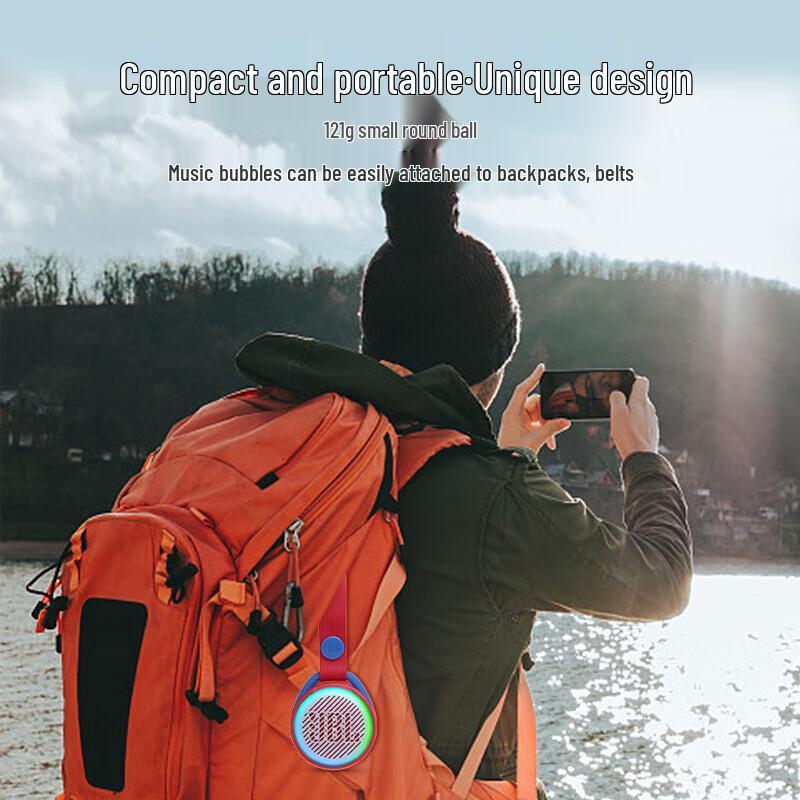 JBL JRPOP Music Bubble Portable Waterproof Bluetooth Speaker