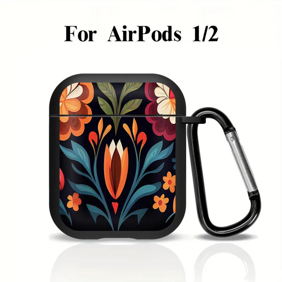 Floral Pattern Case For Airpods 3 1 Pro3 Pro2 2 Pro 4 Earphone Cases Cover
