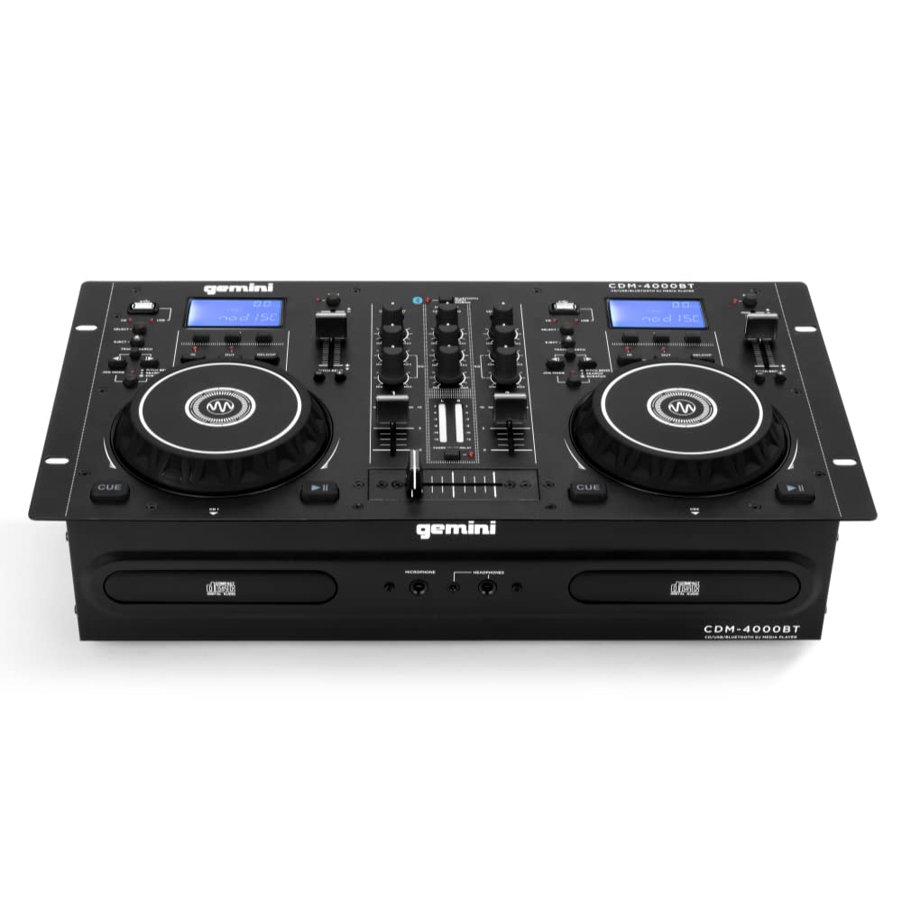 

GEMINI MP3CDUSB Media Player Console Bluetooth Compatible CDM-4000BT