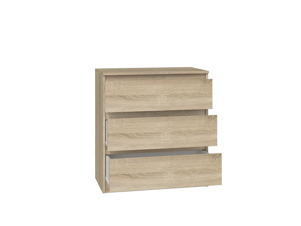 Chest Of Drawers Cabinet Malwa M3 Sonoma Oak Color For Home For Office
