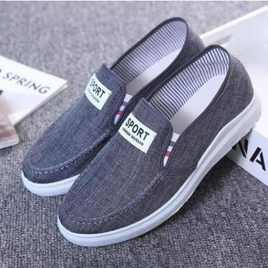 2023 Popular Canvas Men's Slip-On Low-Top Sneakers