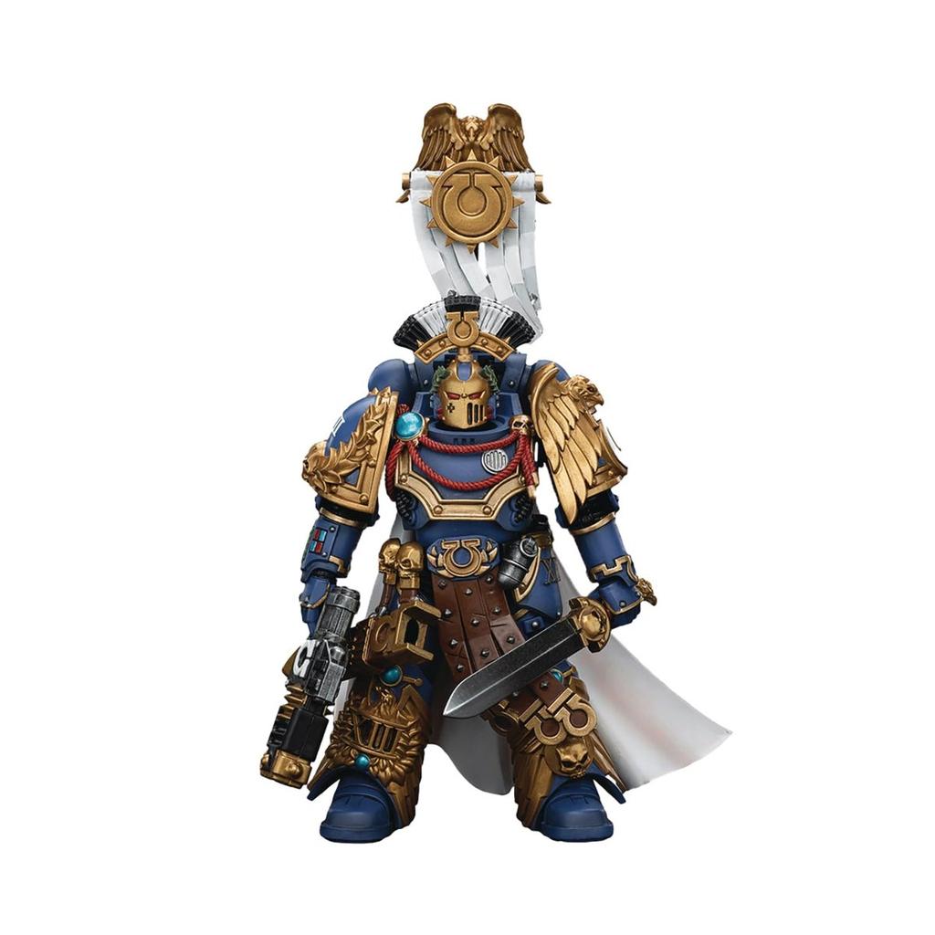 JOYTOY Warhammer The Horus Heresy Ultramarines Legion Praetor with Power Sword and Volkite Serpenta 1/18 Scale Action Figure