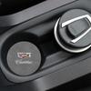 Car Water Cup Pad Non-slip Coaster Accessories For Cadillac CT5 CT6 CTS Seville ATS CT4 XTS Celestiq Ciel Escala SRX XT4 XT5 XT6 XLR ELR Elmiraj EXT