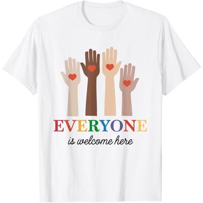 Everyone Is Welcome Here Idaho Teacher T Shirt Unisex Shirt