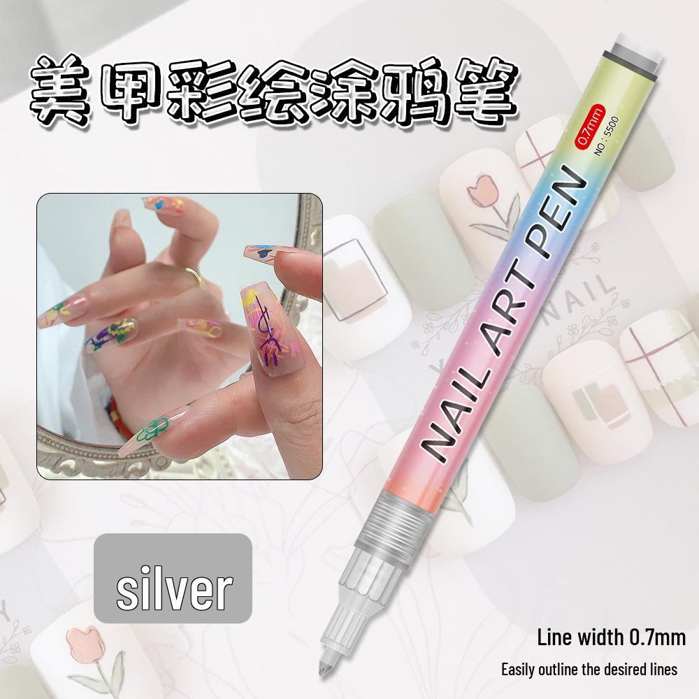 New Cross-Border Quick-Drying Nail Art Pen: Graffiti, Painting, DIY Drawing & Outlining