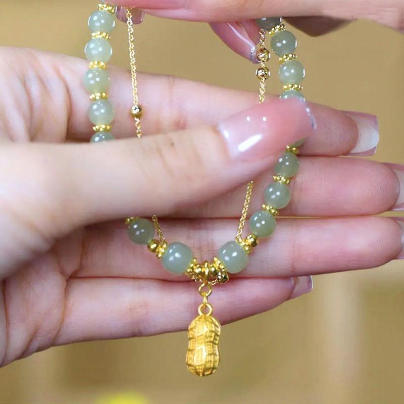 Brățară nouă Iepure de Jad Chinezesc pentru Femei ins Design Nișă Valoare Ridicată Brățară Studențească Antică Zi de Naștere