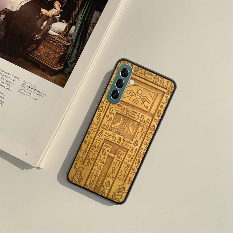 

Egypt Pharaoh Mural Phone Case For Samsung Galaxy A02S A03S A12 A22 A32 A42 A52S A72 A16 A26 A36 A56 A13 A23 A33 A53 A73 A80 A90 Samsung A32 4G