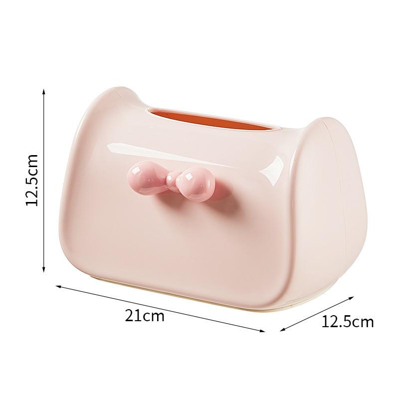 1Pcs Dopamine Tissue Box Living Room Tissue Box Creative High-end Desktop Coffee Table Storage Cute Paper Drawer