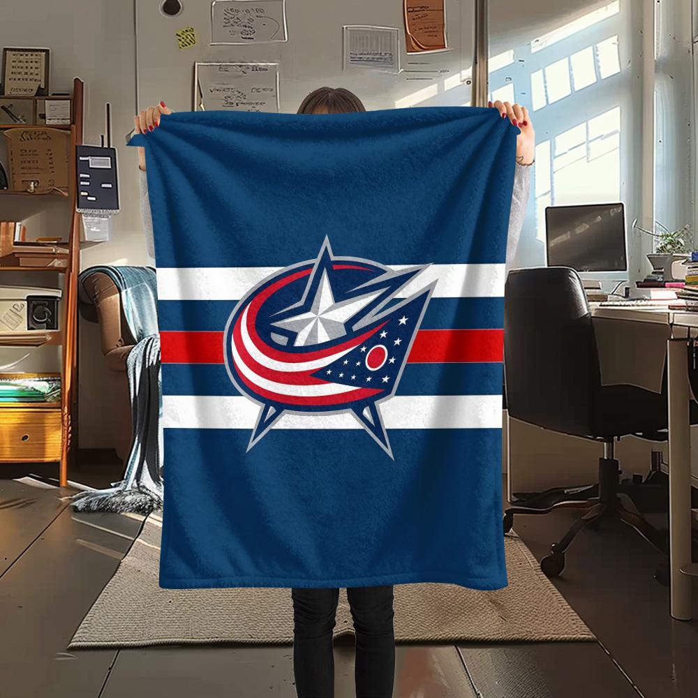 New York Rangers4 Flannel Blanket, High Quality Comfortable for All Seasons, Home Decor, Warmth and Comfort