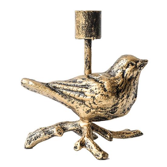 

Винтажный железный подсвечник Yousheng, фигурка животного, подсвечник, центральный элемент стола, конусный подсвечник для званых ужинов, семейных посиделок Bird