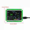 PM2.5 Meter 2.8'' Multifunctional Digital Car PM2.5 Air Quality Detector Monitor  Home Air Monitor PM2.5 Tester PM2.5 Monitor