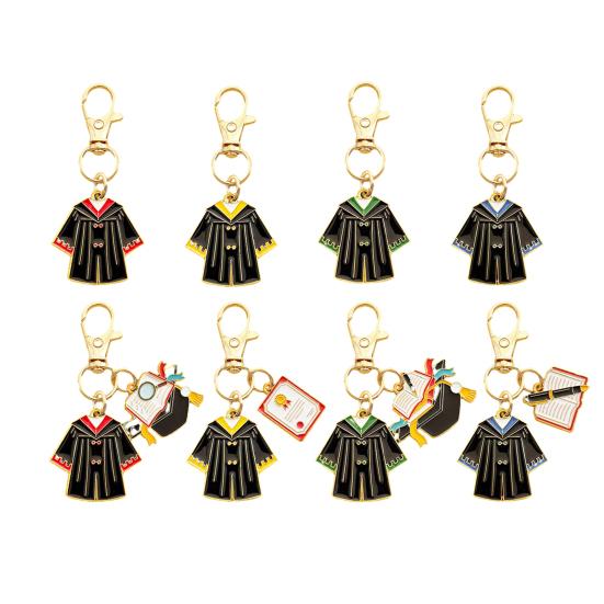 Graduation Keychain Pendant Easy to Install Graduation Day Gift Keyring with Lobster Clasp Design Graduation Souvenir Accessory