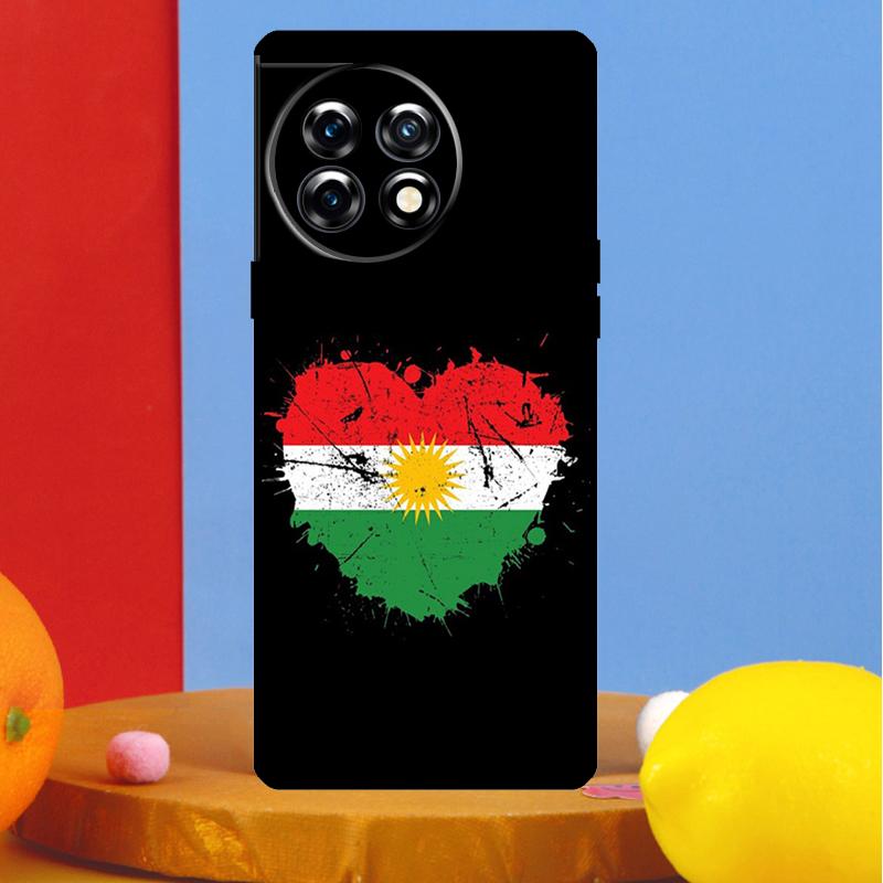 Kurdistan Flag Cover For OnePlus Nord 4 CE 2 3 Lite N30 N20 N10 OnePlus 13 13R 12 12R 11 10 Pro 8T 10T Case