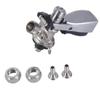Beer Keg Coupler Beverage Dispenser G5/8 Draft Beer Keg Coupler Dispenser with Pressure Relief Valve Brewing Accessory