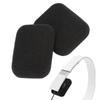 A Pair of Replacement Ear Pads Soft Foam Cushion Headset Cover Case