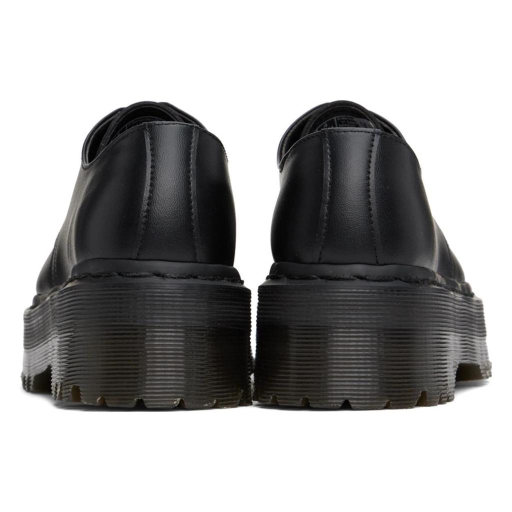 Dr. Martens Vegan Leather Comfortable Casual Low-Top Thick Sole Shoes Unisex Shoes Black 30651001