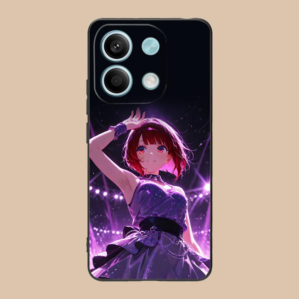 Oshinoko Arima Kana Phone Case for POCO M7 M6 M5 M4 M3 X7 X6 X5 X4 X3 Pro GT 5G Colorful Printing Cover Smartphone Pretty Cover