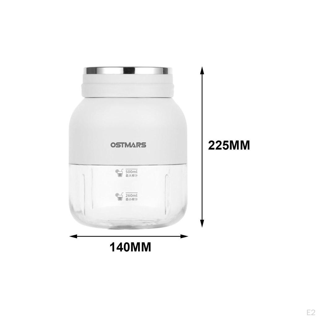 Compact Electric Juicer Blender for Smoothies