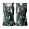 Damen Trägertops Sommer Ärmellose Tops Lockere Hemden mit Knöpfen Nackenkleid Lässige Weste Kleidung