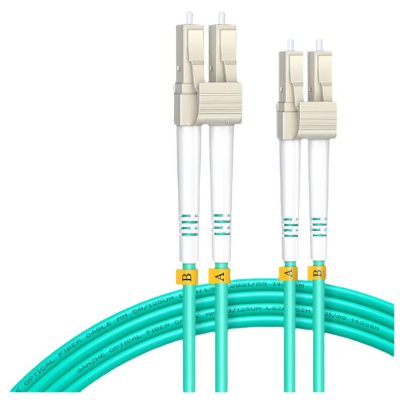 

SAMZHE Multimode Duplex LC-LC OM3 Fiber Optic Patch Cable