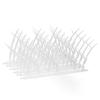 30cm Bird Deterrent Spikes Plastic Bird Repellent Spikes for Fence Roof Mailbox Window