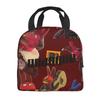 Insulated Lunch Bags 31 Minutos Comedy Merch Storage Food Box INS Trendy Cooler Thermal Lunch Box For Work
