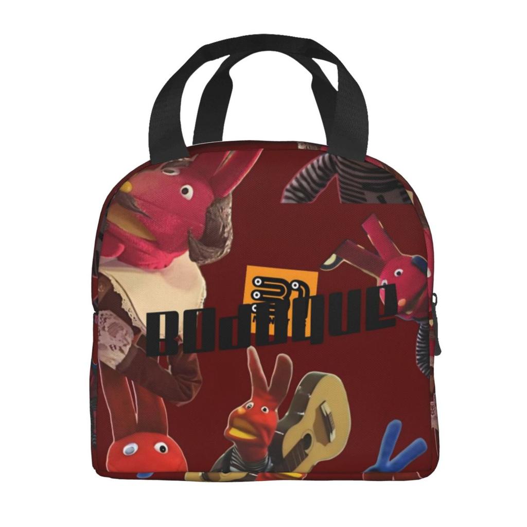 Insulated Lunch Bags 31 Minutos Comedy Merch Storage Food Box INS Trendy Cooler Thermal Lunch Box For Work