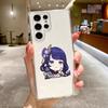 Kawaii Cartoon Genshin Impact Handyhülle Für Samsung Galaxy S26 S25 S24 S23 S22 Ultra S20 S21 FE 5G Plus Weiche Klare Hülle