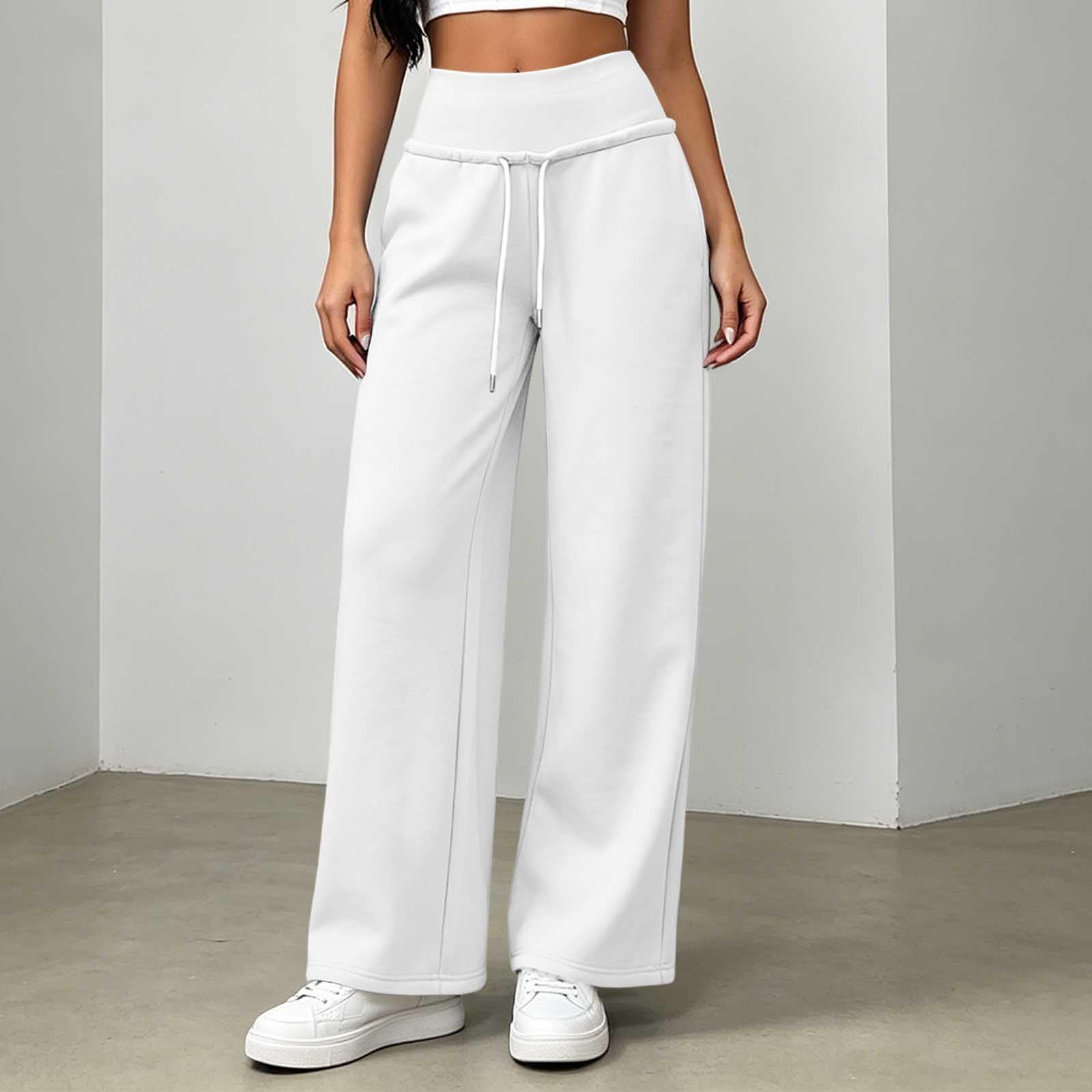 Women s Color Sweatpants with Pockets Casual Athletic Pants for Everyday Wear S