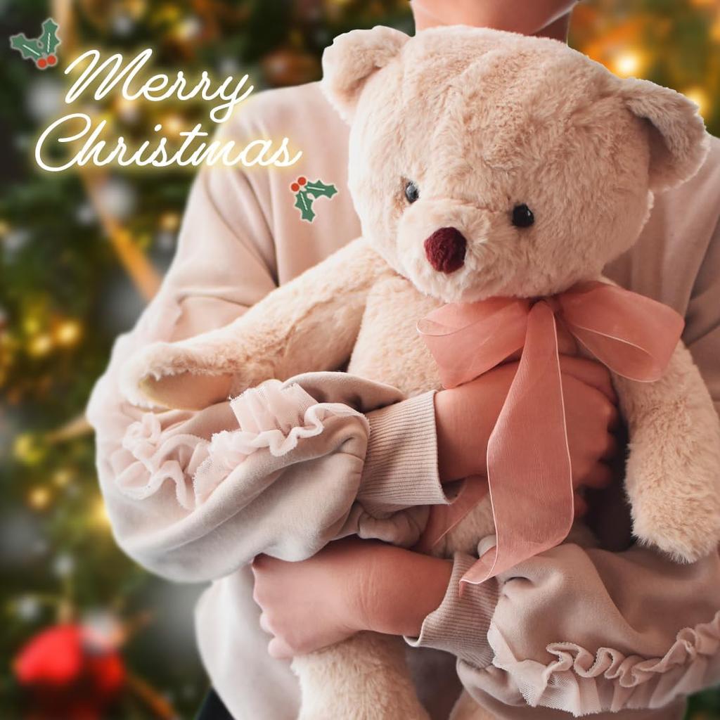 Petit Luu Lovable Bear (Ivory Normal) 40cm DS Size Teddy Bear Plush Toy