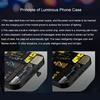 Custodia per Telefono Luminosa Circuito Stampato Cool Per Xiaomi 15T 14T 13T 12T Pro POCO F8 F7 Ultra X7 X8 Pro Vetro LED Flash Coperture Funda