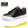 Men Booster Sneakers Fashion Casual Elevator Shoes Height Increase Insole 5cm Man Lift Tall Genuine Leather Spring Autumn Sports